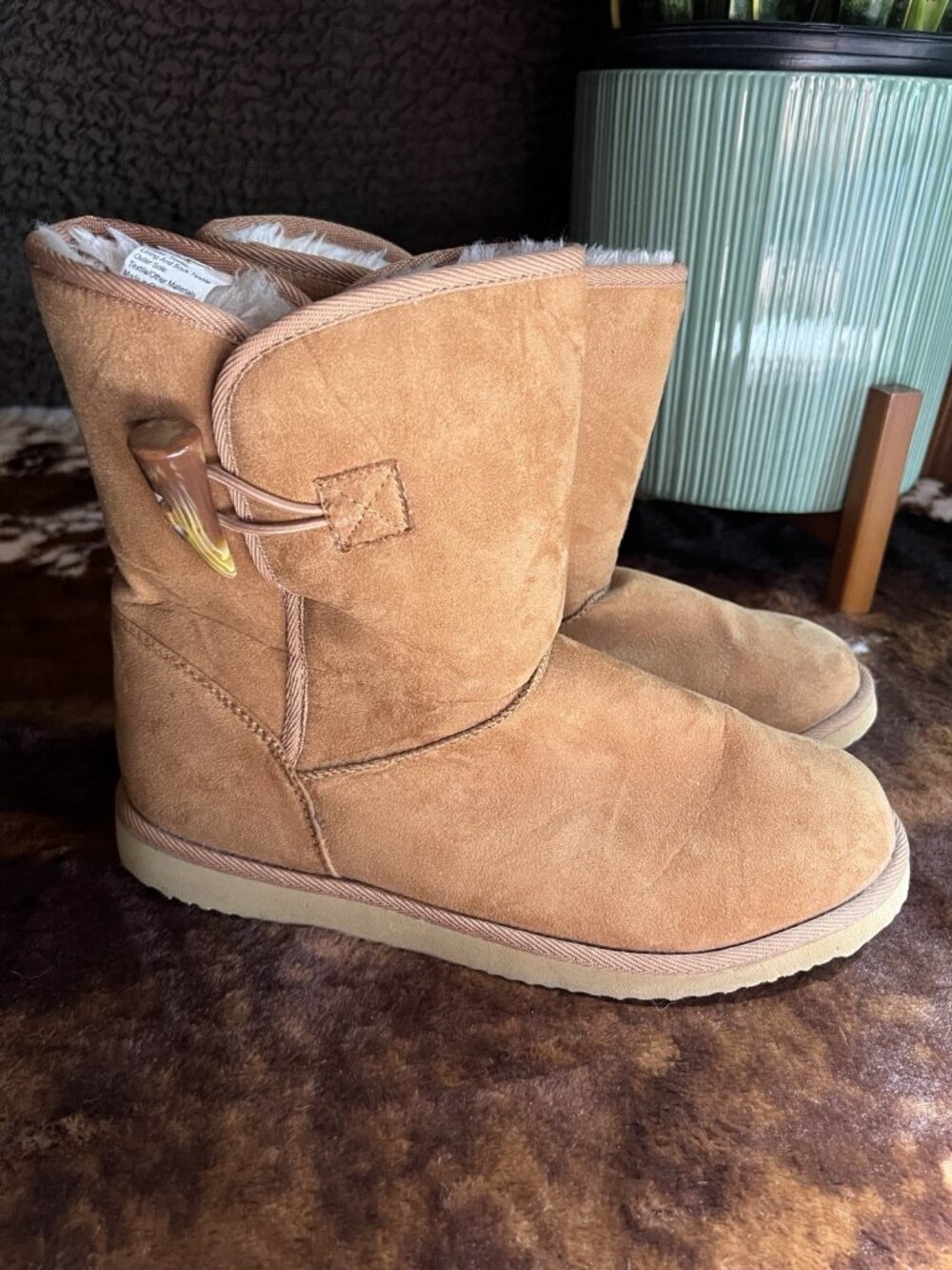 GAP Women’s Mid-Calf Boots Size 9 Brown Taupe Casual Boots